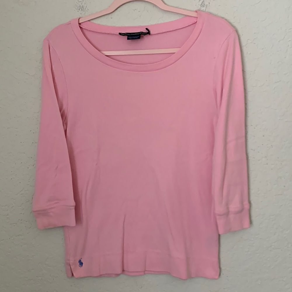 Ralph Lauren Sport 3/4 sleeve T-Shirt Size L